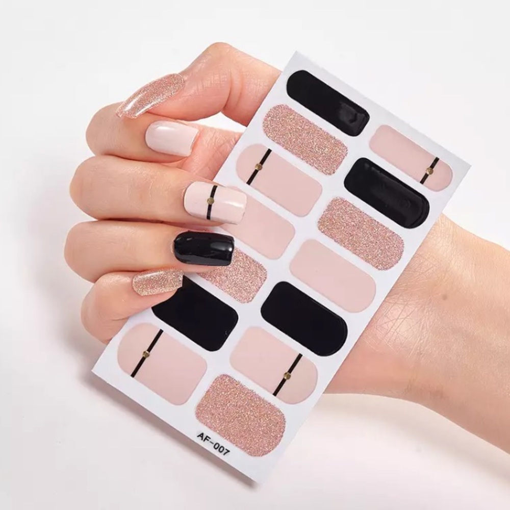 🎉 New Nail stickers - 14 colourful sticker set